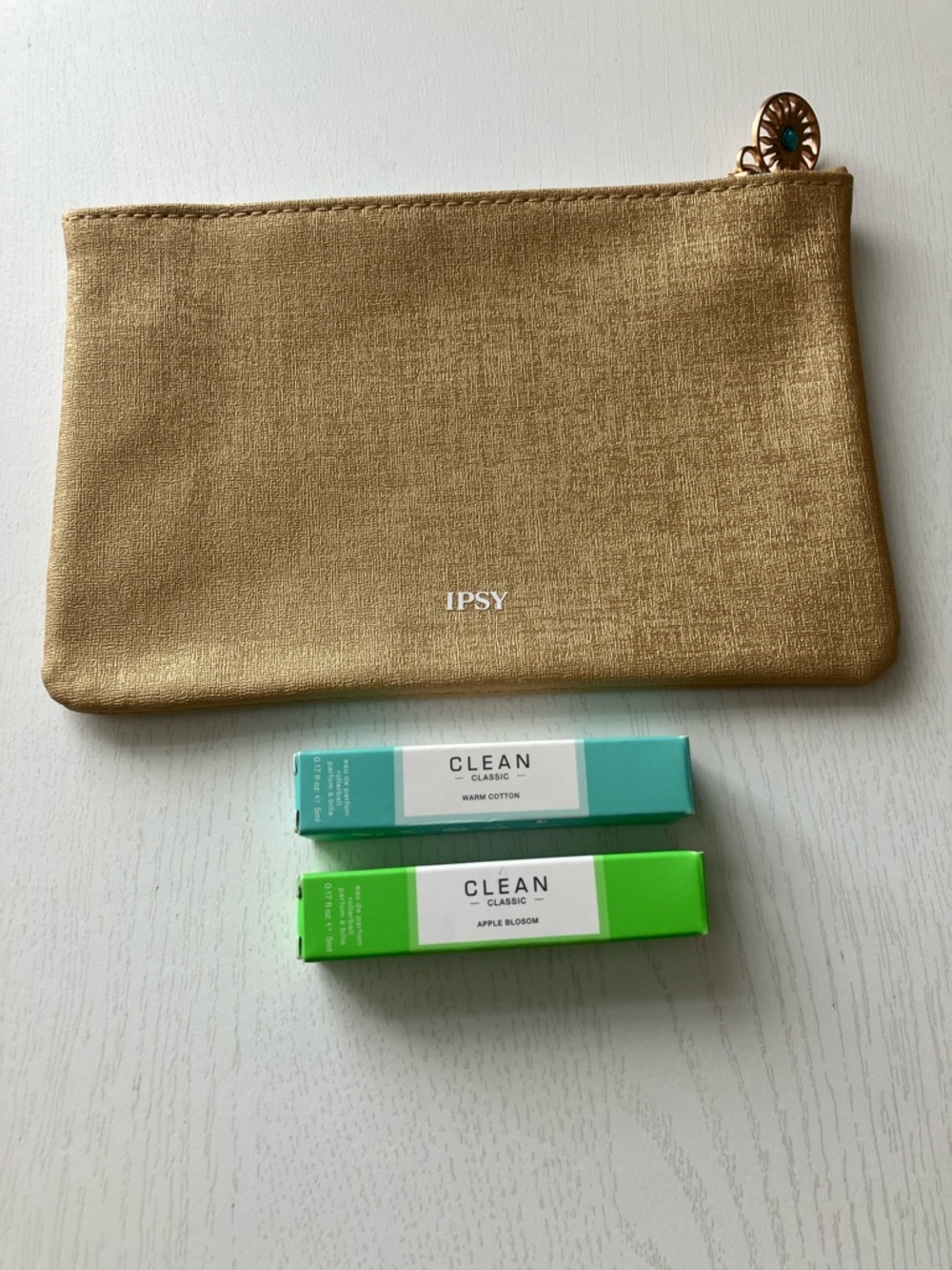 Clean Classic Travel Size (2) + Ipsy Cosmetic Bag